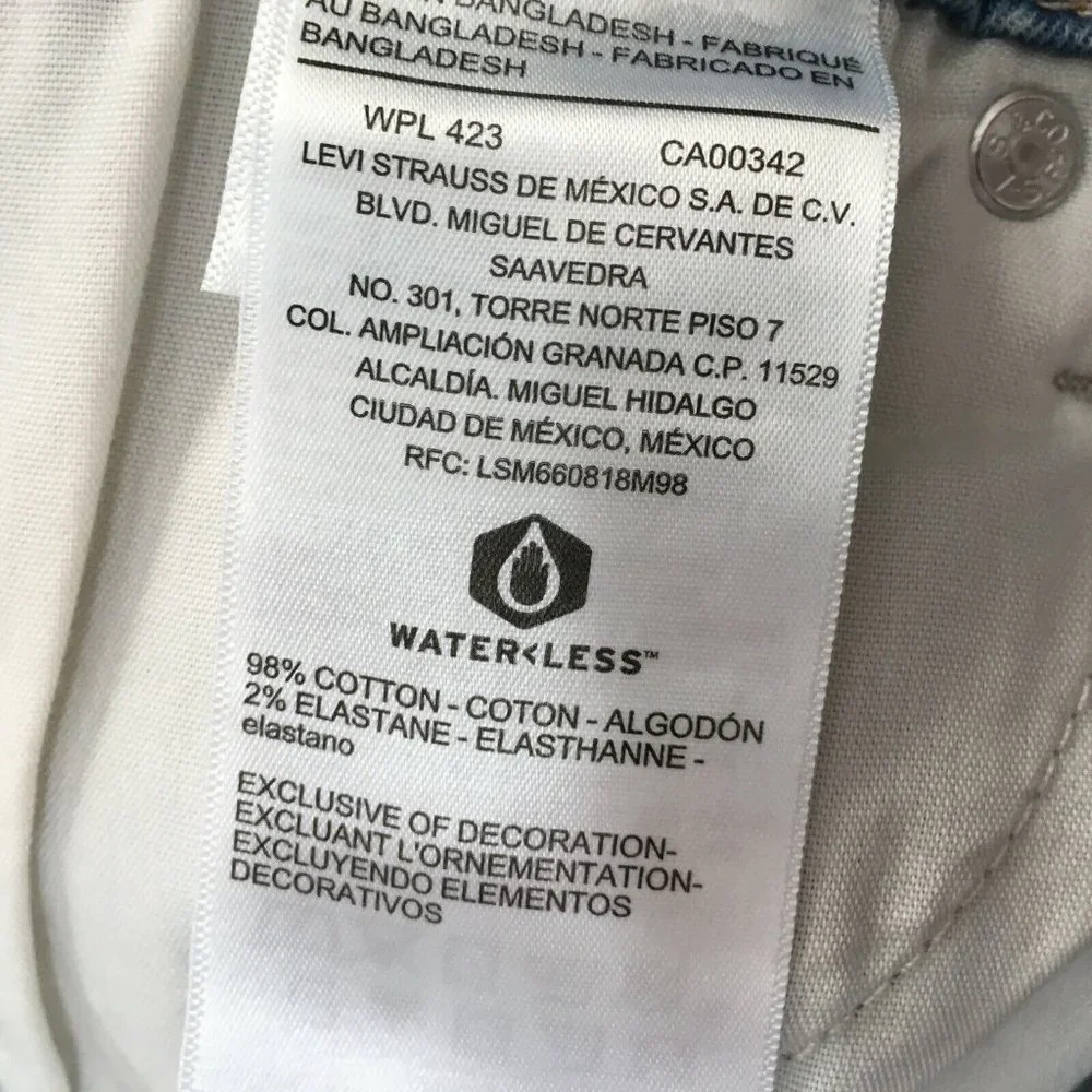 Signature Levi Strauss Womens High Rise 3